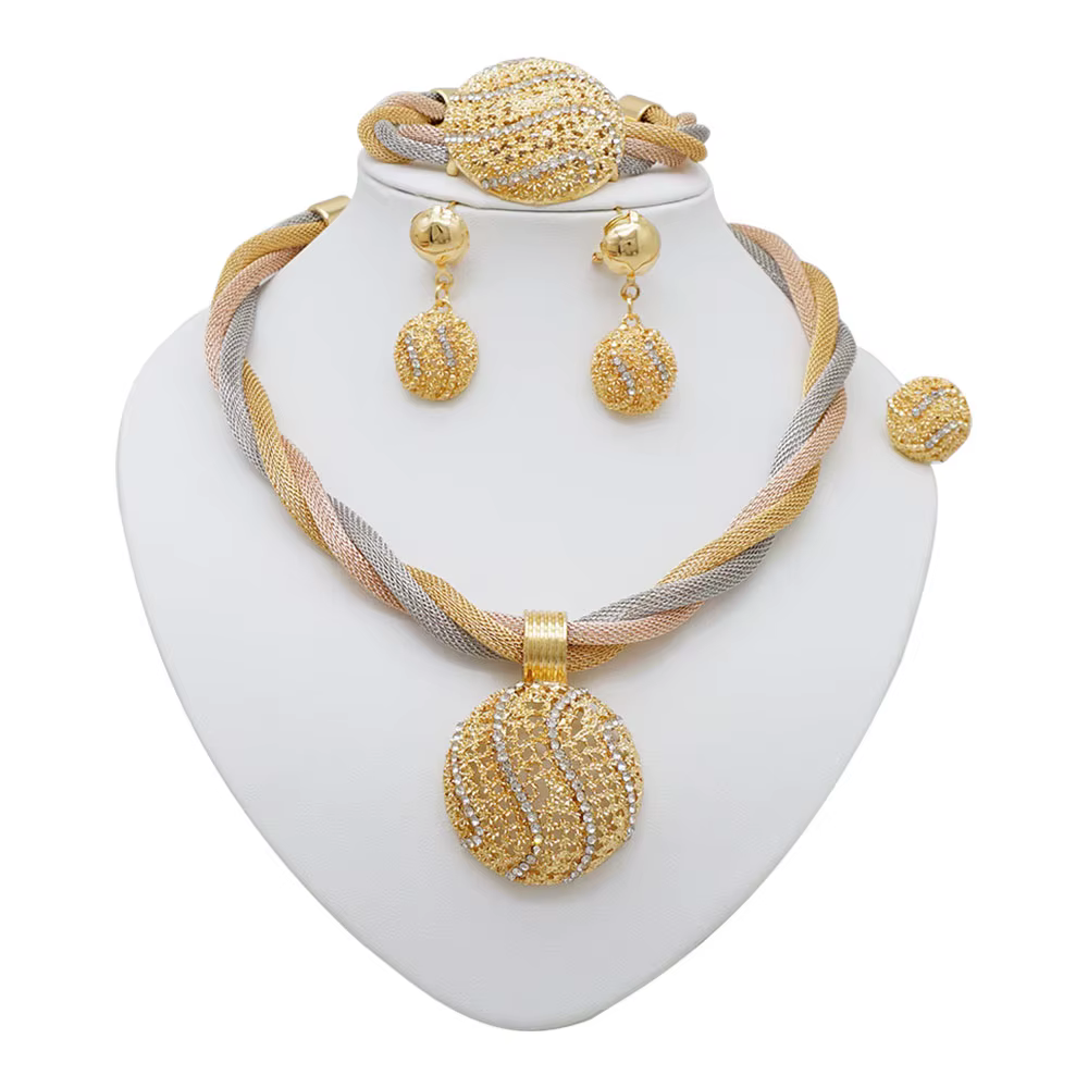 Ensemble de bijoux fins de dubaï