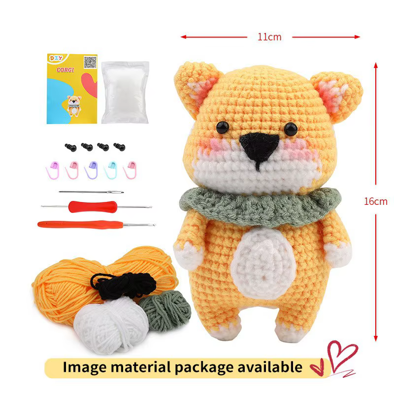 Kit d'animaux au Crochet pour débutants