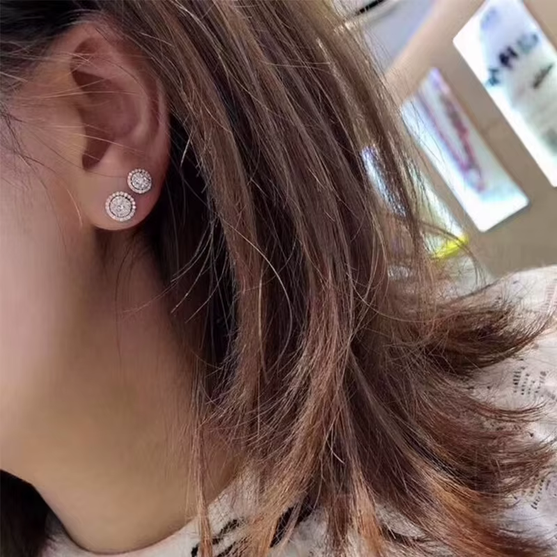 Huretailers-Boucles d'Oreilles Chic Bright pour Femme