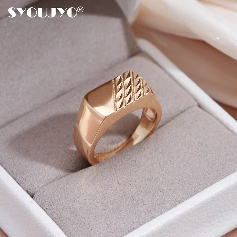 SYOUJYO – bague brillante pour hommes