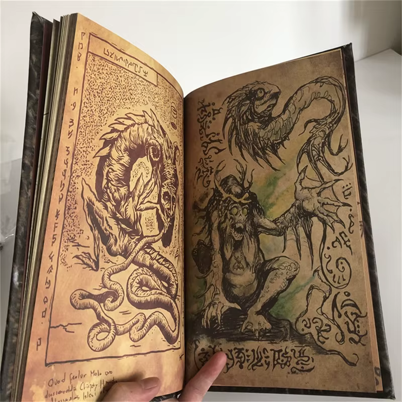 Necronomicon livre de magie sombre démon mal mort invocation