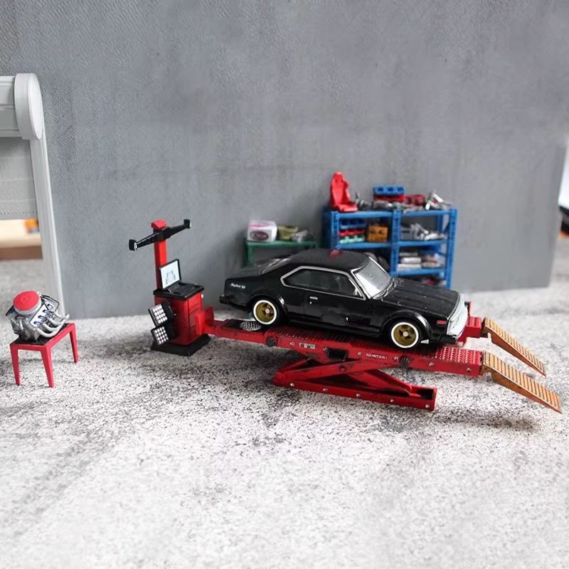 Accessoire de scène de Garage 1:64
