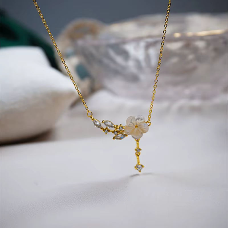Anenjery – collier en Zircon pour femmes