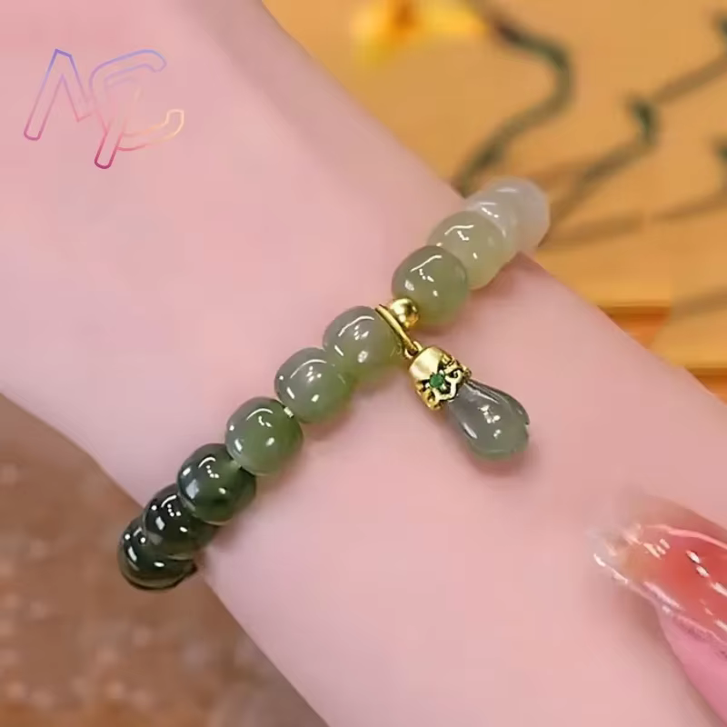 Bracelet de fleurs Hetian naturelles
