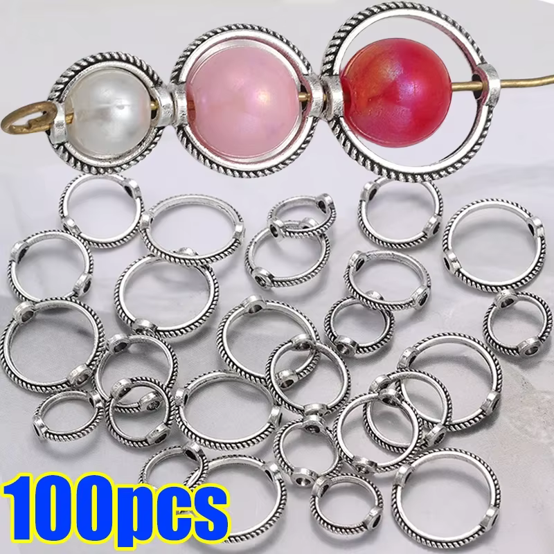 Perles d'Espacement Vintage pour Bijoux