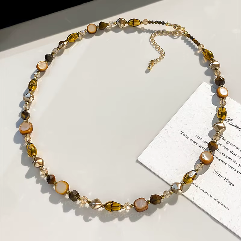 Maillard – collier de perles en pierre naturelle