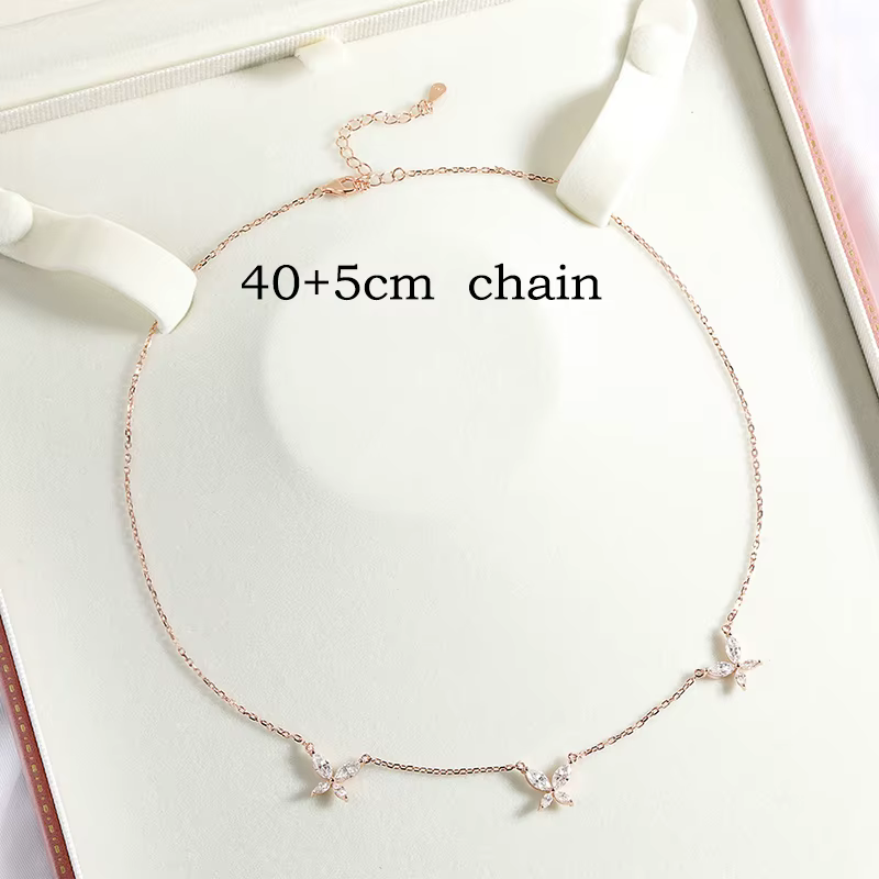 Smyoue – collier pendentif en Moissanite plaqué Marquise