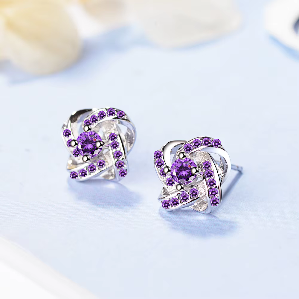 Boucles d'oreilles en argent Sterling 925 pour femmes