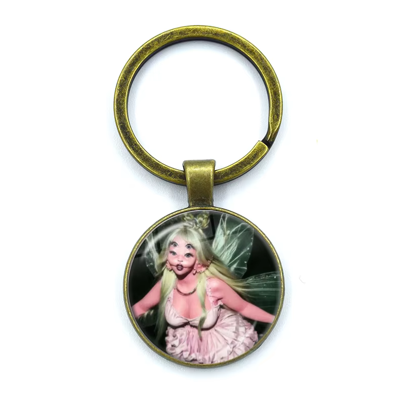 Melanie Martinez-Pendentif en Verre Y2K