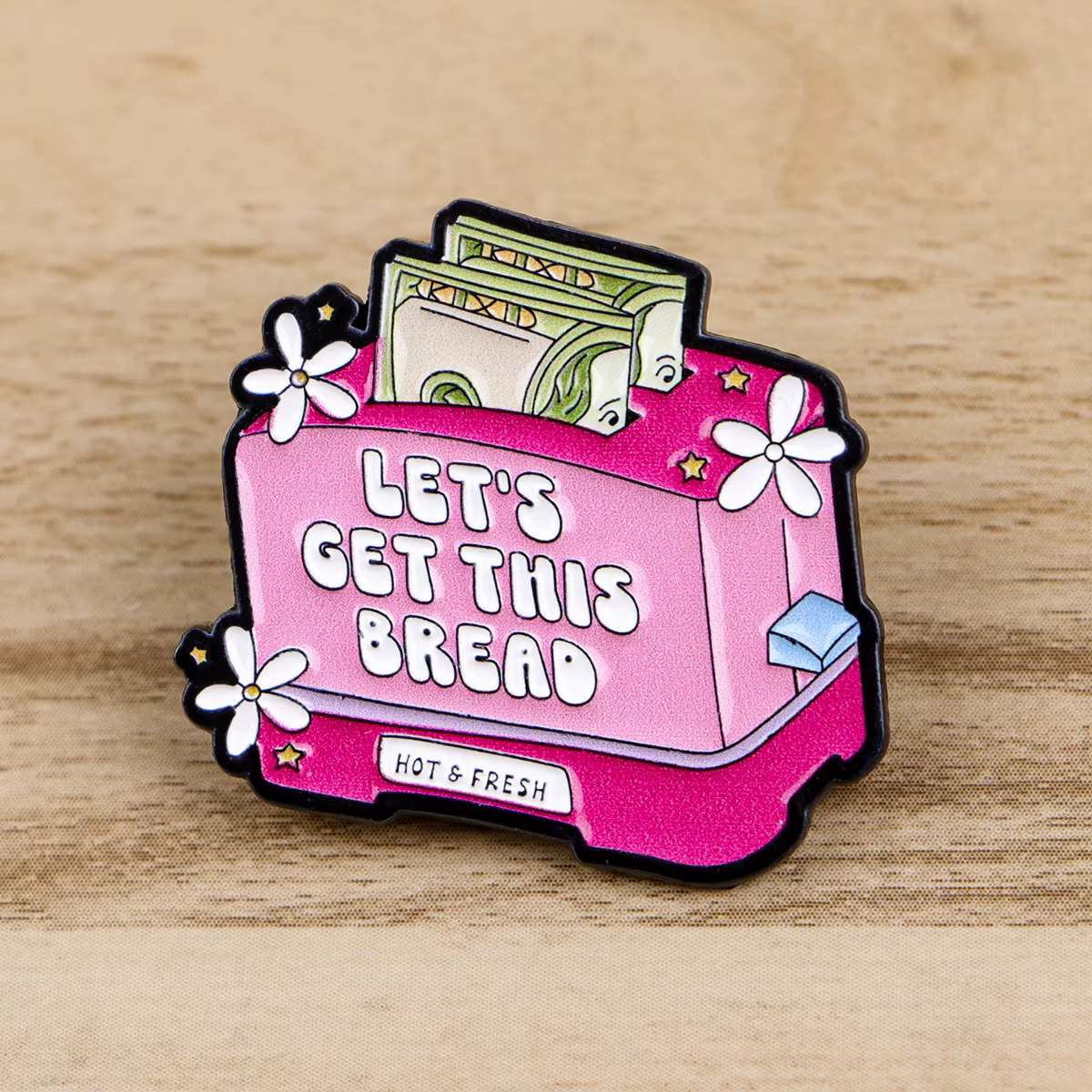 LET'S GET THIS broches à pain pour femmes citations féminisme broche en émail Badge en métal bijoux vêtements sac à dos accessoires cadeau