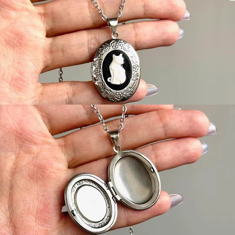 Colliers pendentifs chat vintage 2026 pour femmes et filles