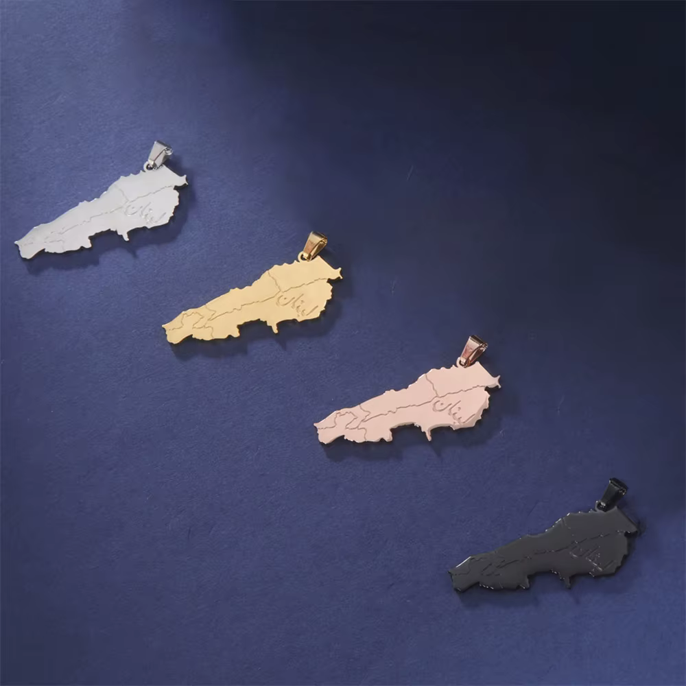EUEAVAN – pendentif carte du Liban