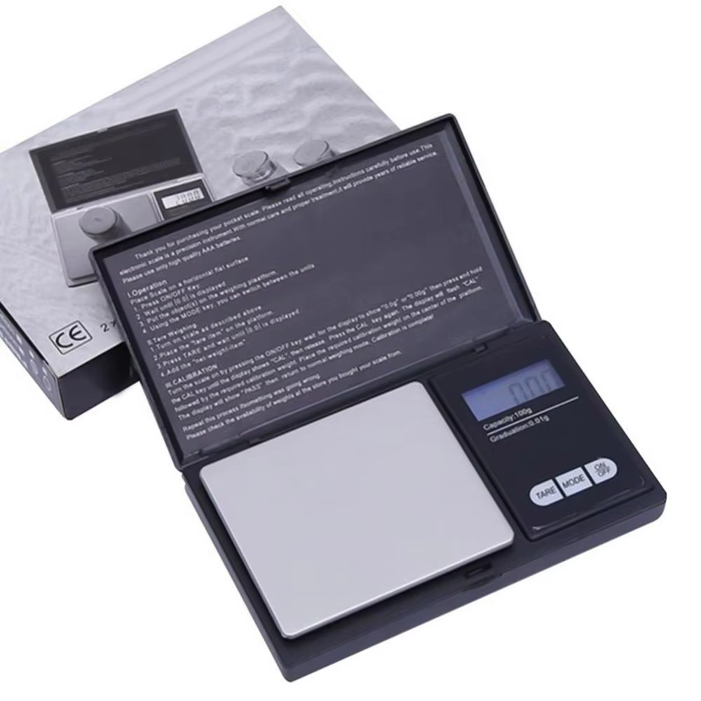 100g/0.01g 500g/0.1g Balance à bijoux électronique de poche Mini balances numériques de précision