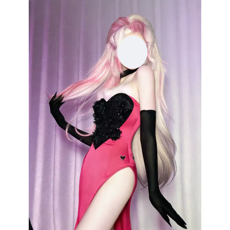 Costume de cosplay Angel Dust d'Hazbin Hotel