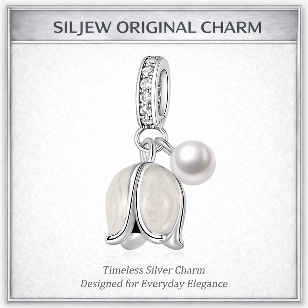 Original Breloque pendante en argent plaqué