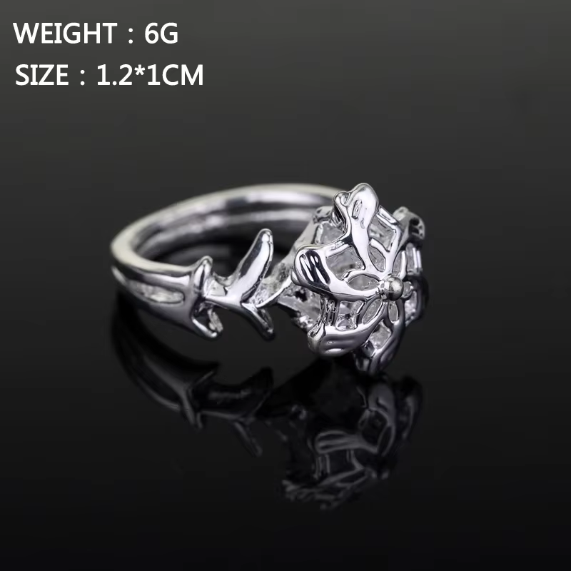 Film The Galadriel Nenya couleur argent bague de mariage pour homme femmes