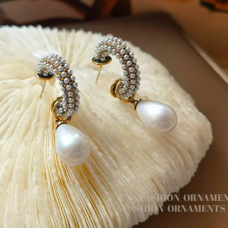 Boucles d'oreilles en forme de larme pour femmes