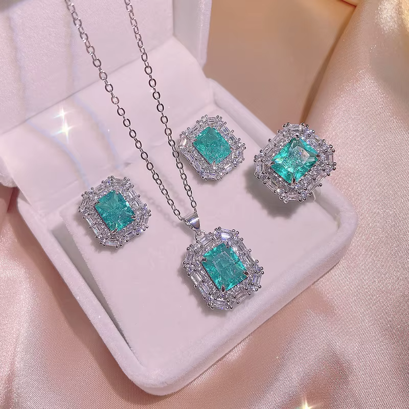 Ensemble de bijoux en argent 925 pour les travailleurs