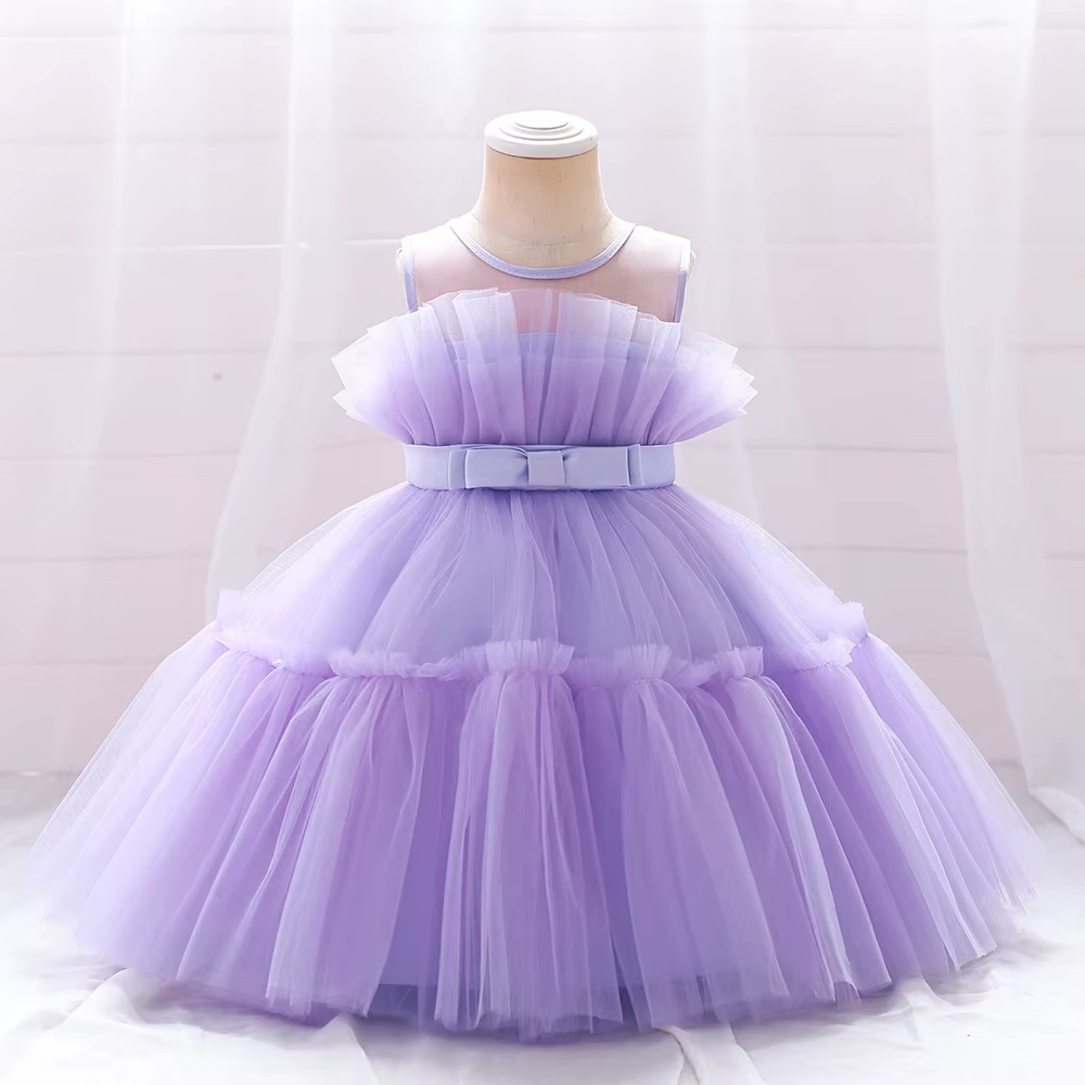 Robe Éducative en Tulle pour Bébé Fille