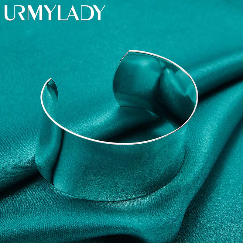URMYLADY – bracelet en argent Sterling 925 pour femme et homme