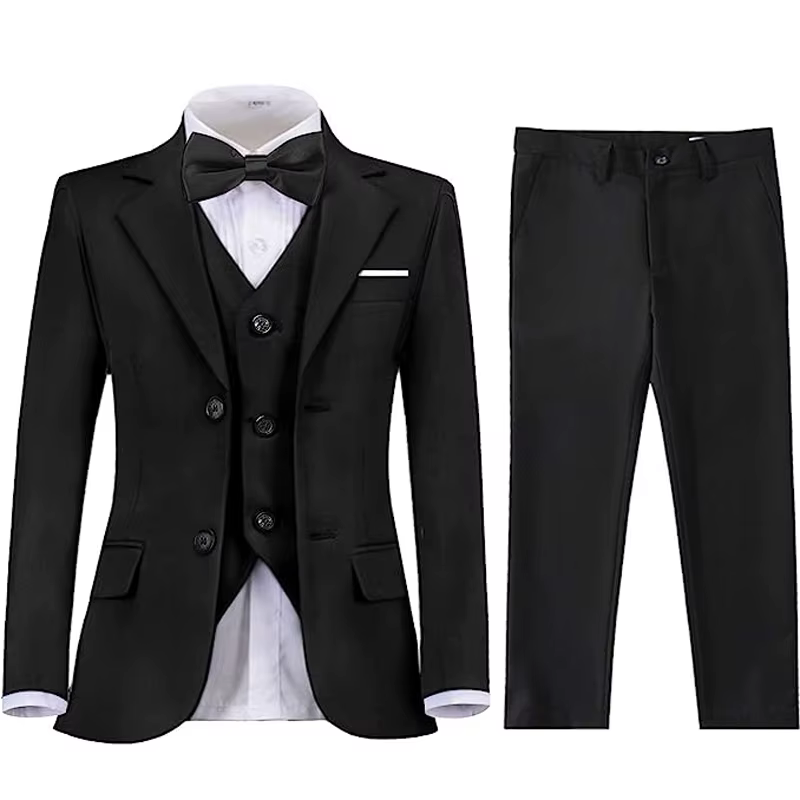 Costumes noirs bleu marine pour garçons
