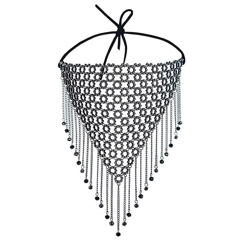 Masque facial en strass brillant