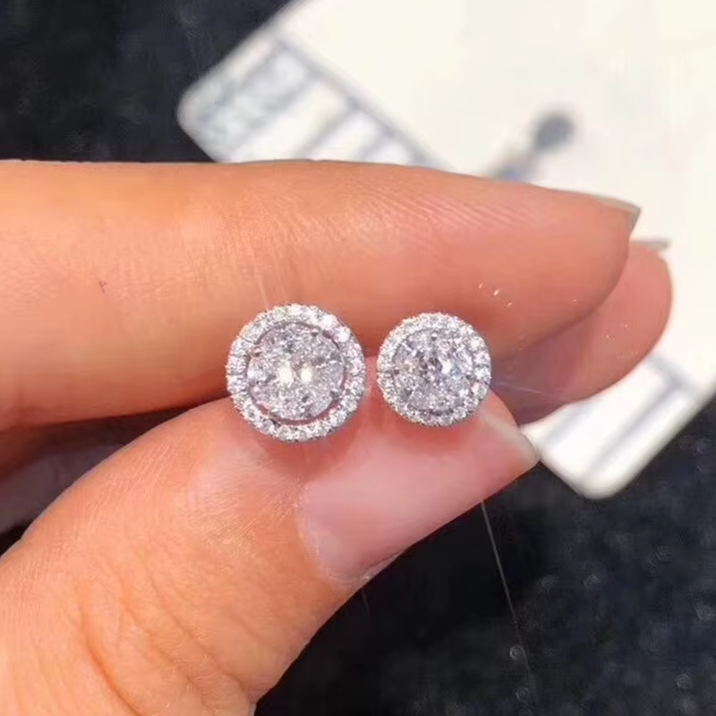 Huretailers-Boucles d'Oreilles Chic Bright pour Femme