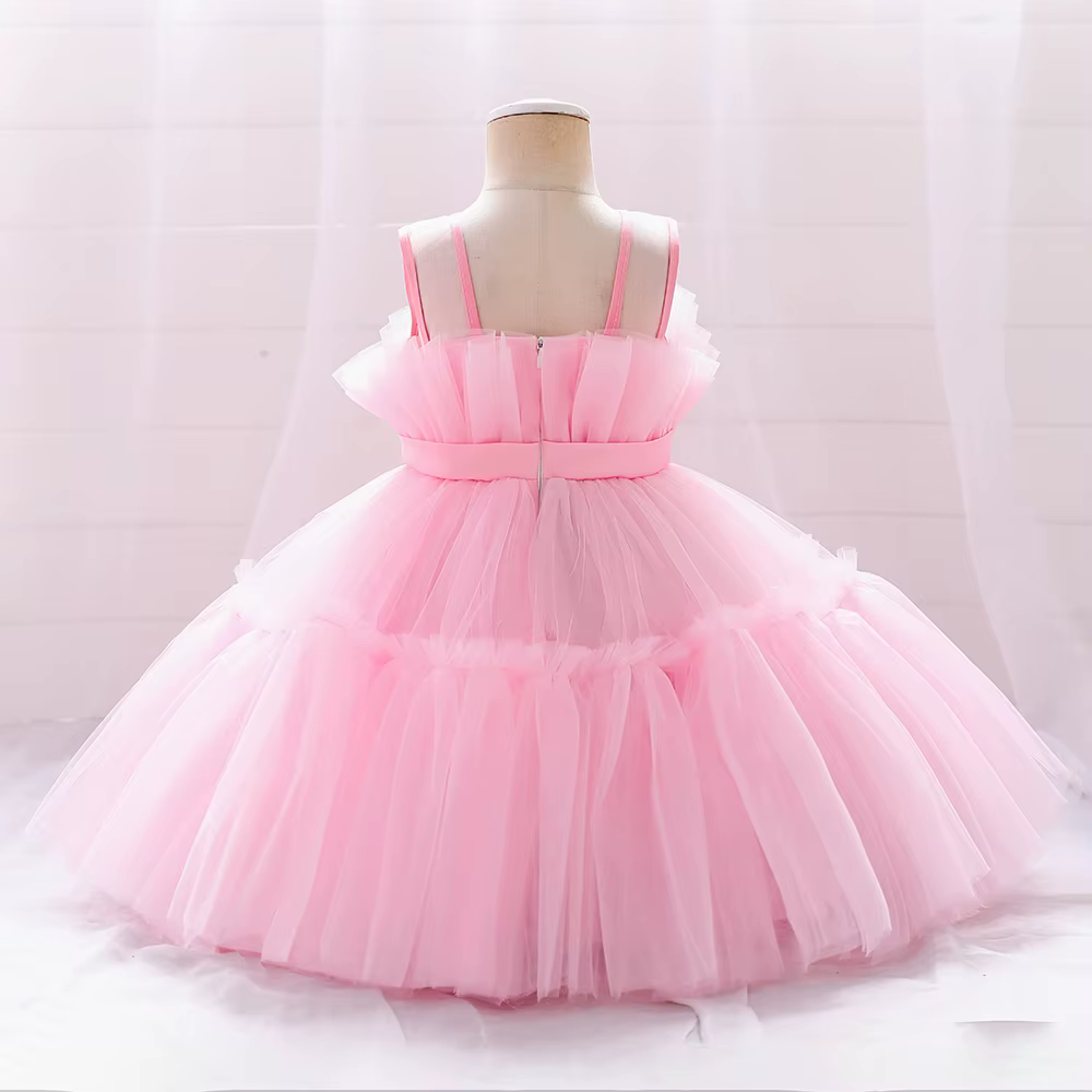 Robe Éducative en Tulle pour Bébé Fille