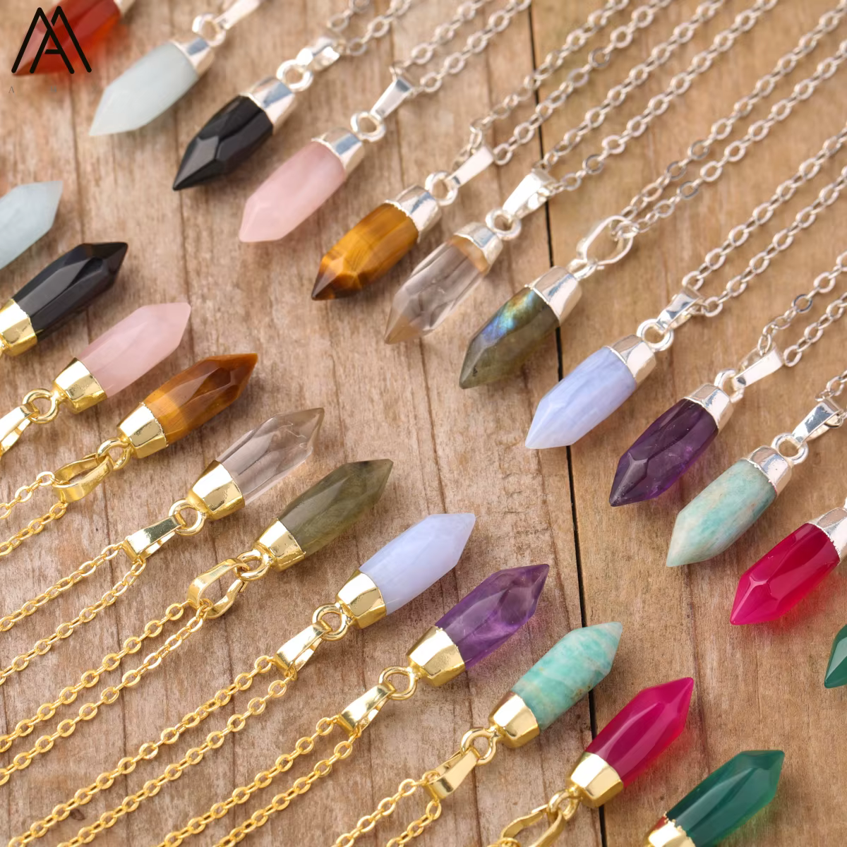 Collier pendentif en cristal d'Alanding Yst pour femme