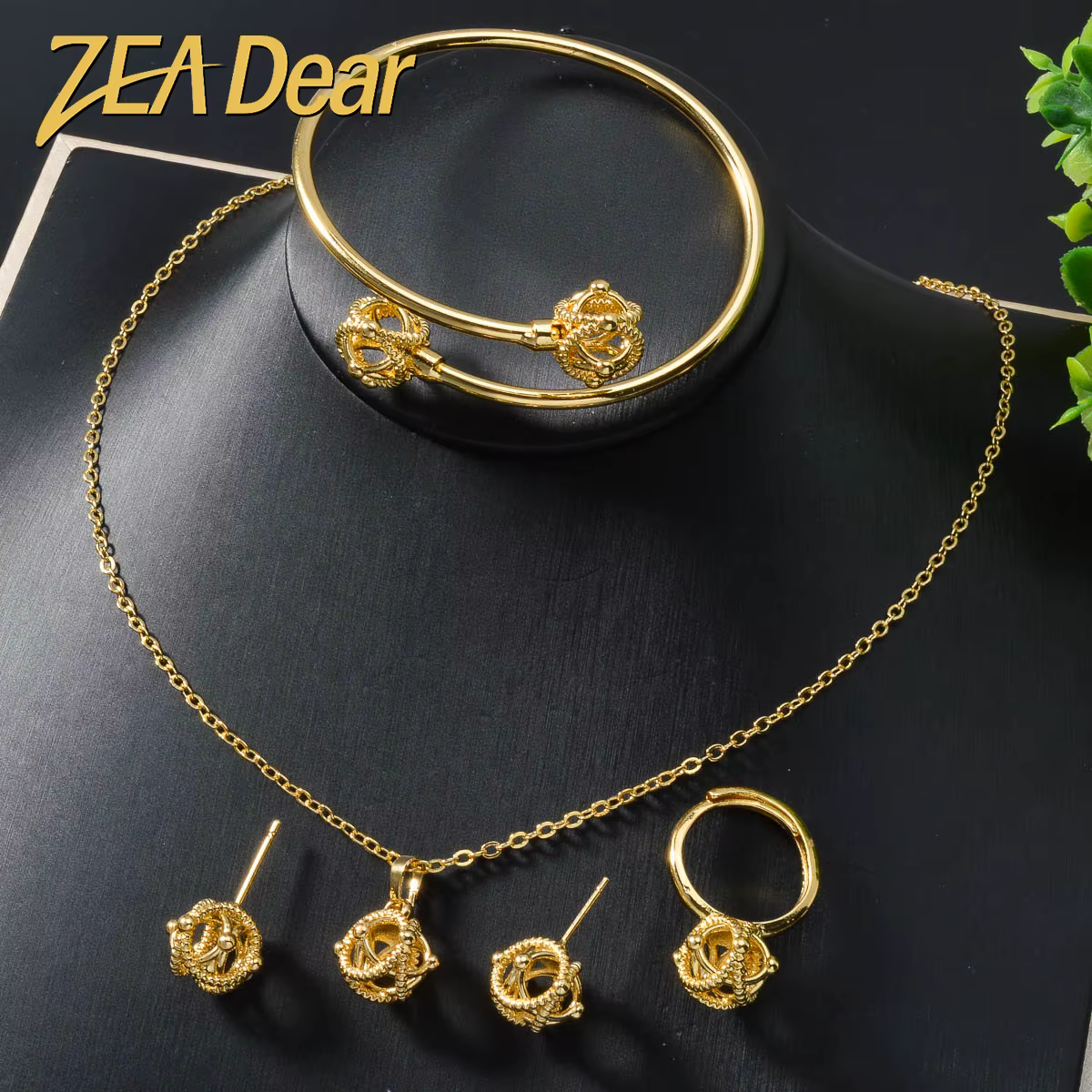 ZEADear – ensemble de bijoux de mariée