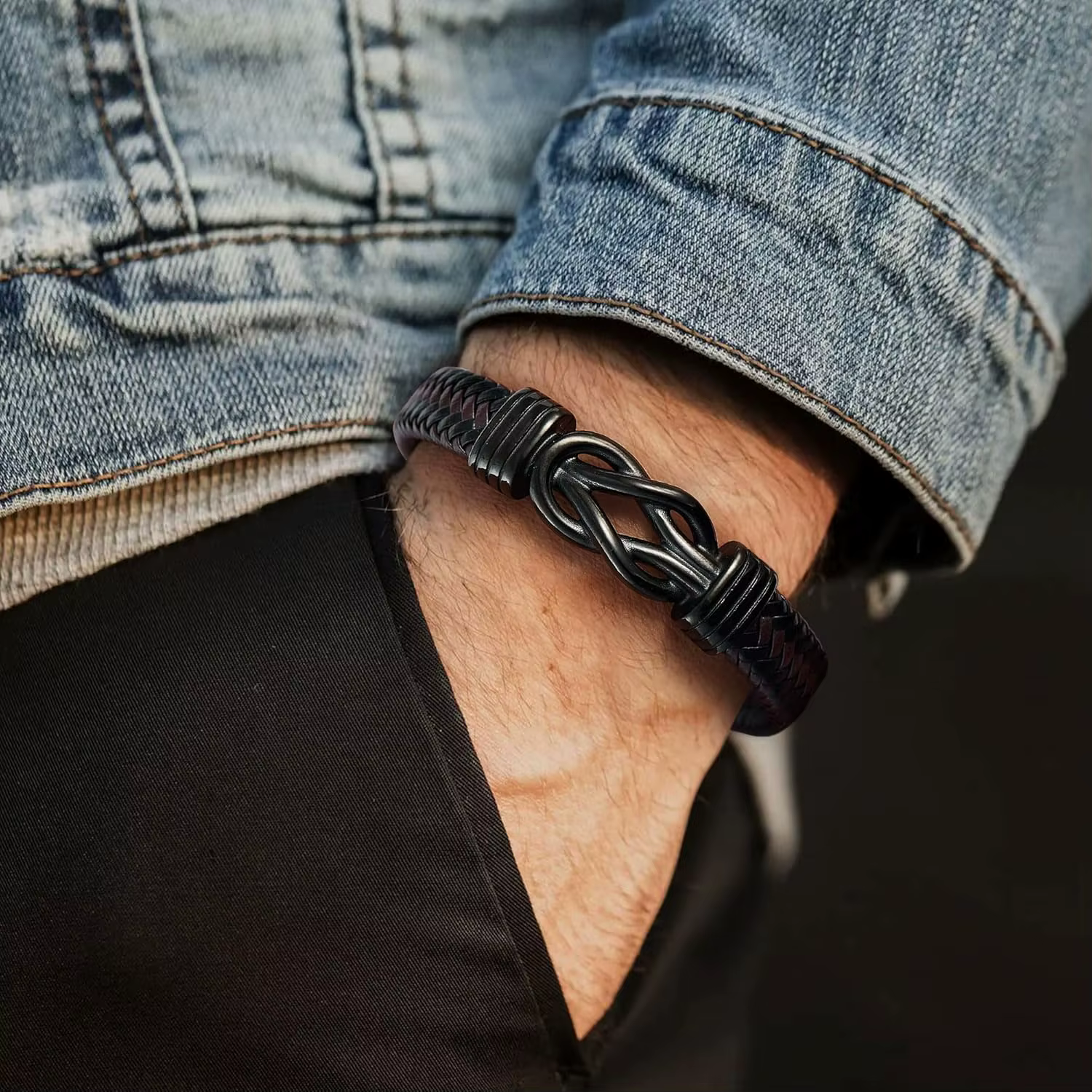 Cadeaux pour hommes Bracelet noeud cadeau de Noël