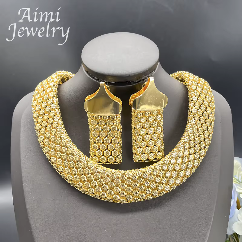 Ensemble de bijoux africains à la mode pour femmes