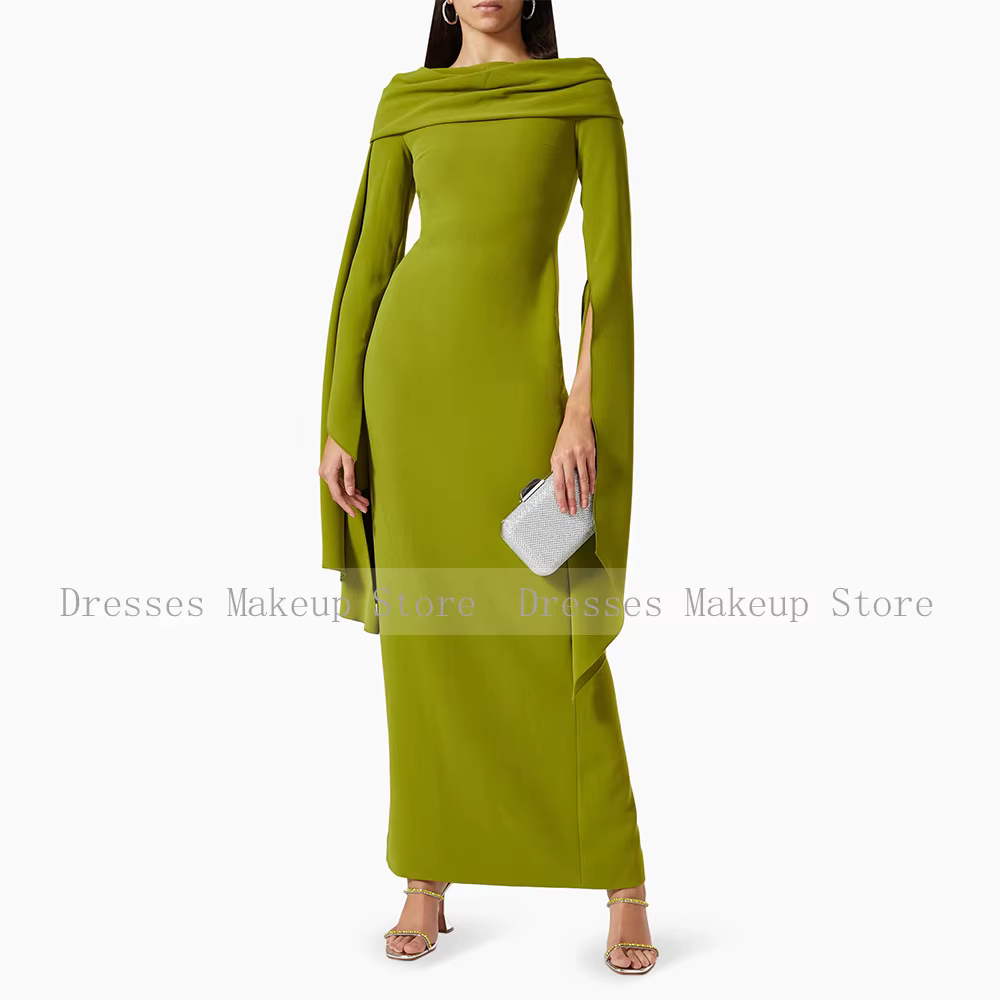 Robe de soirée noire personnalisée pour invitées de mariage