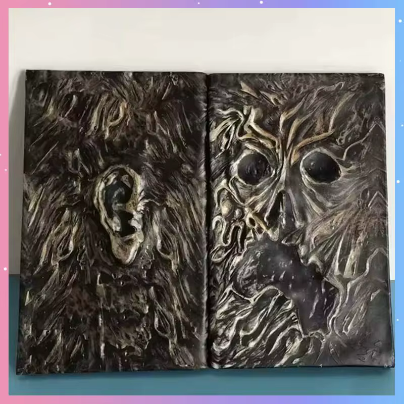 Necronomicon livre de magie sombre magicien démon mal mort invocation