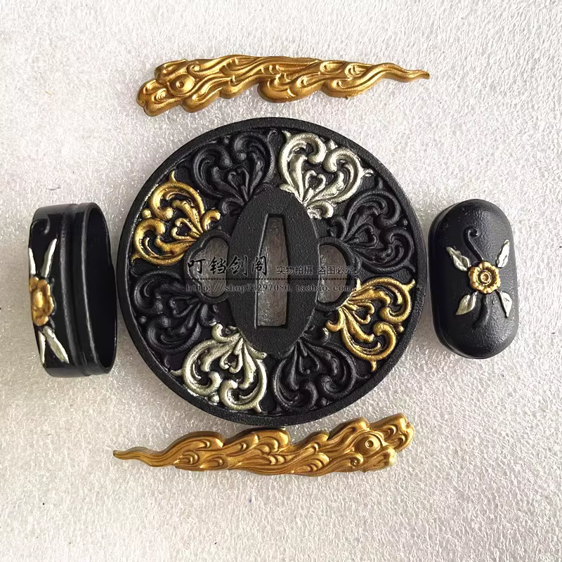 Ensemble d'accessoires pour épée de samouraï Katana