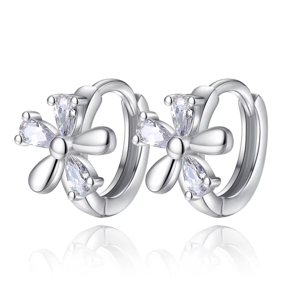 925 argent sterling nouveaux bijoux Shambhala luxe zircone femme populaire marque originale de haut de gamme vintage boucles d'oreilles