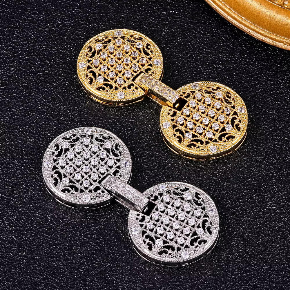 Juya-Fermoirs à crochet plaqués or 18 carats pour bricolage