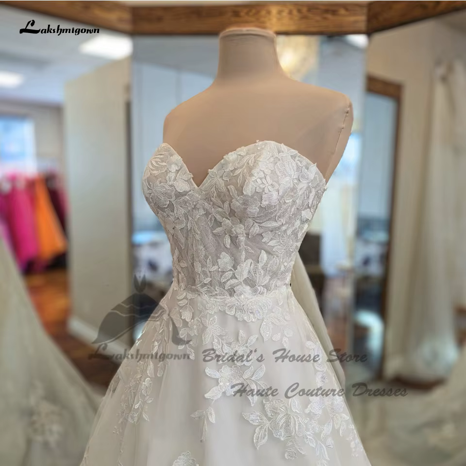 Robe de Mariage Vintage en Tulle Blanc Cassé