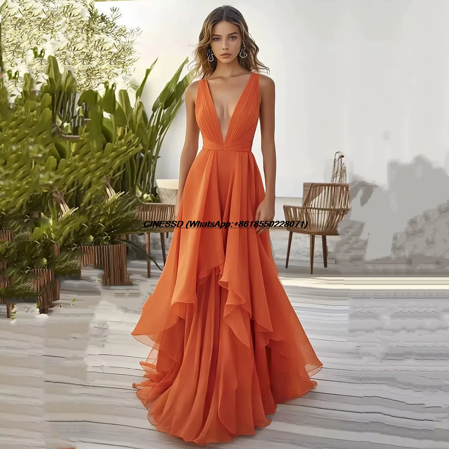 Robes d'invitées de mariage personnalisées
