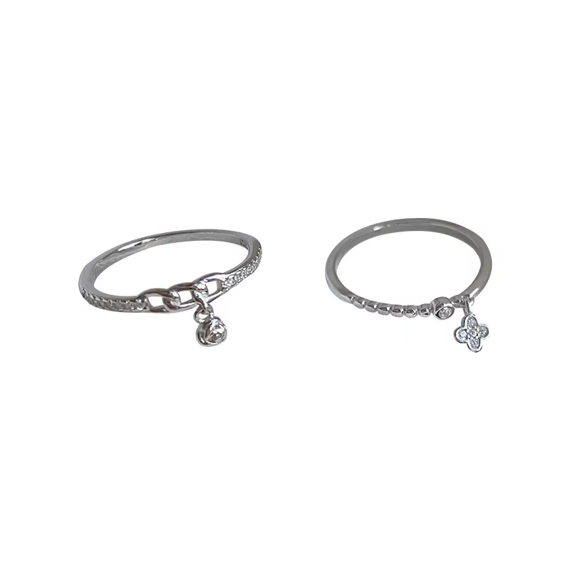 JORose Flowers Pendentif Rings for Women