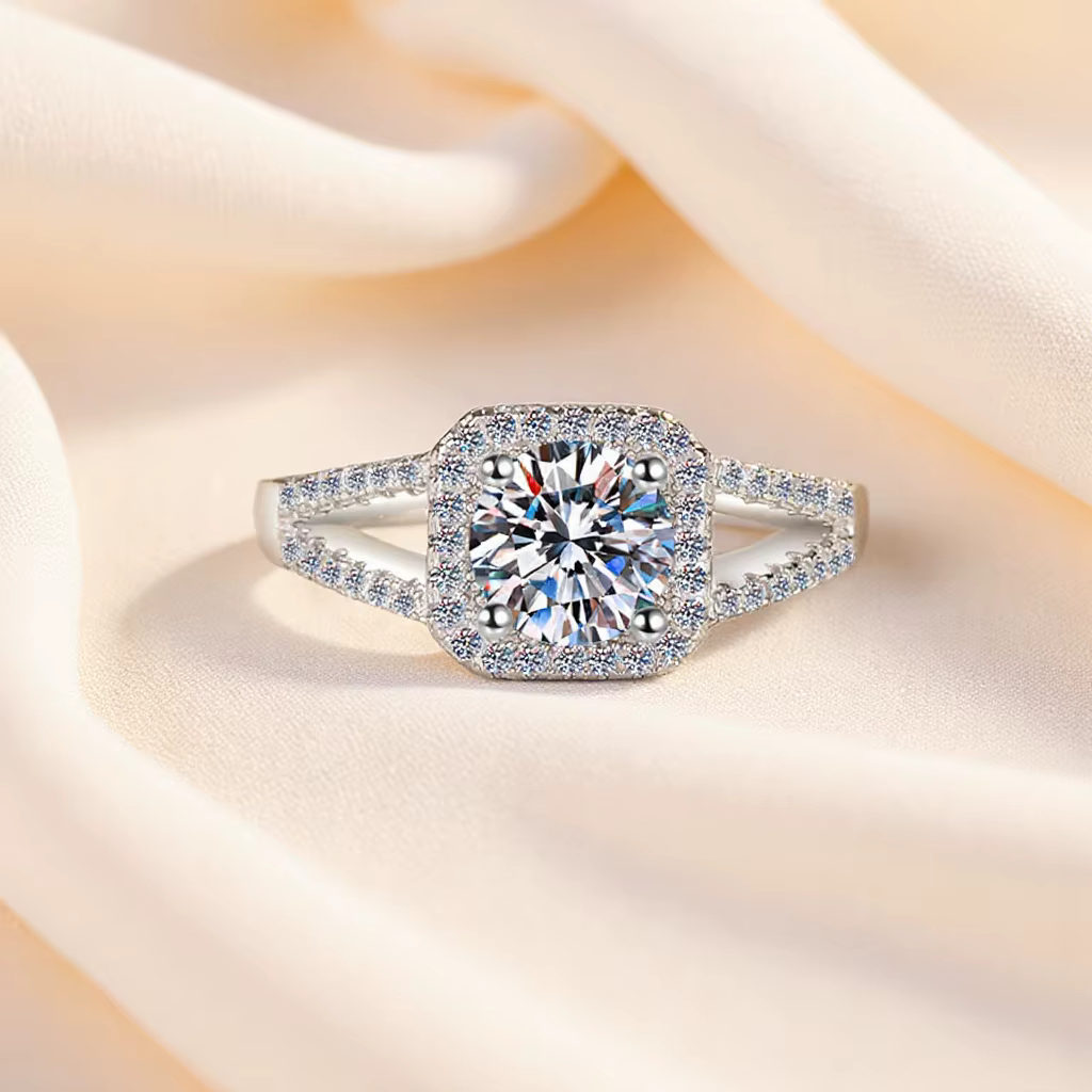 Bague en argent 925 brillante