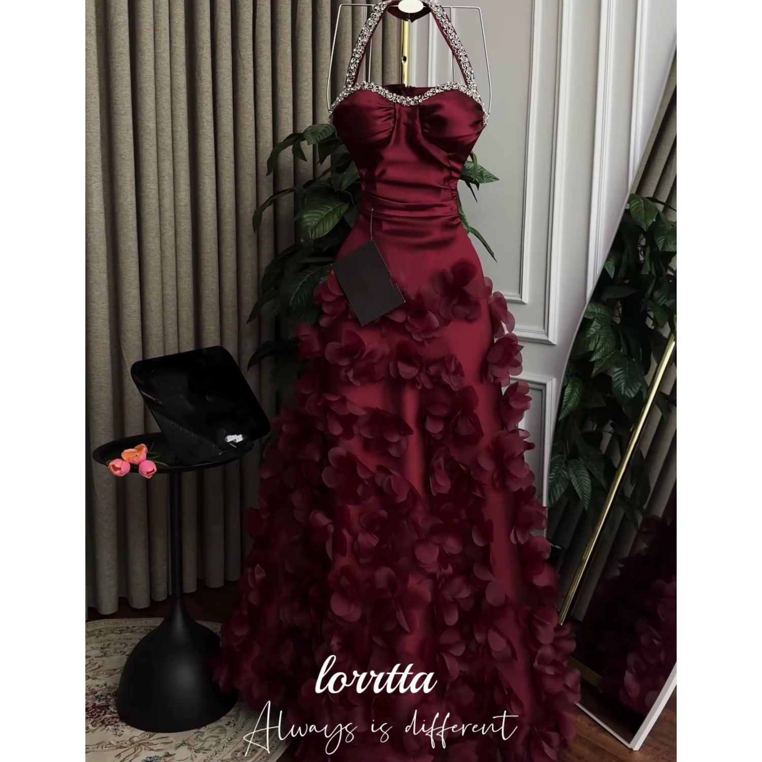Robe de soirée personnalisée pour invitées de mariage