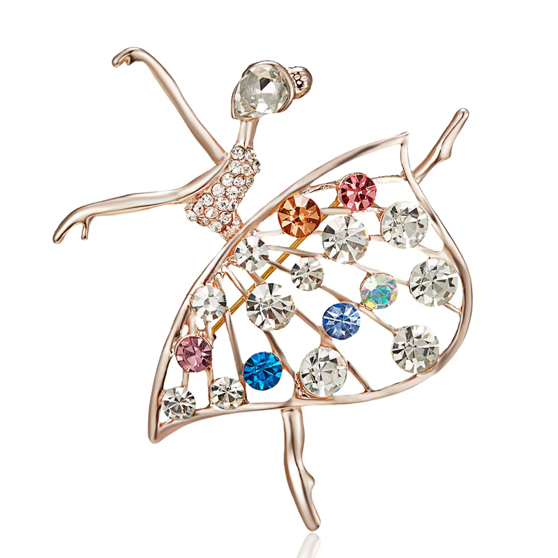 Broches de danse et de gymnastique artistique pour femmes