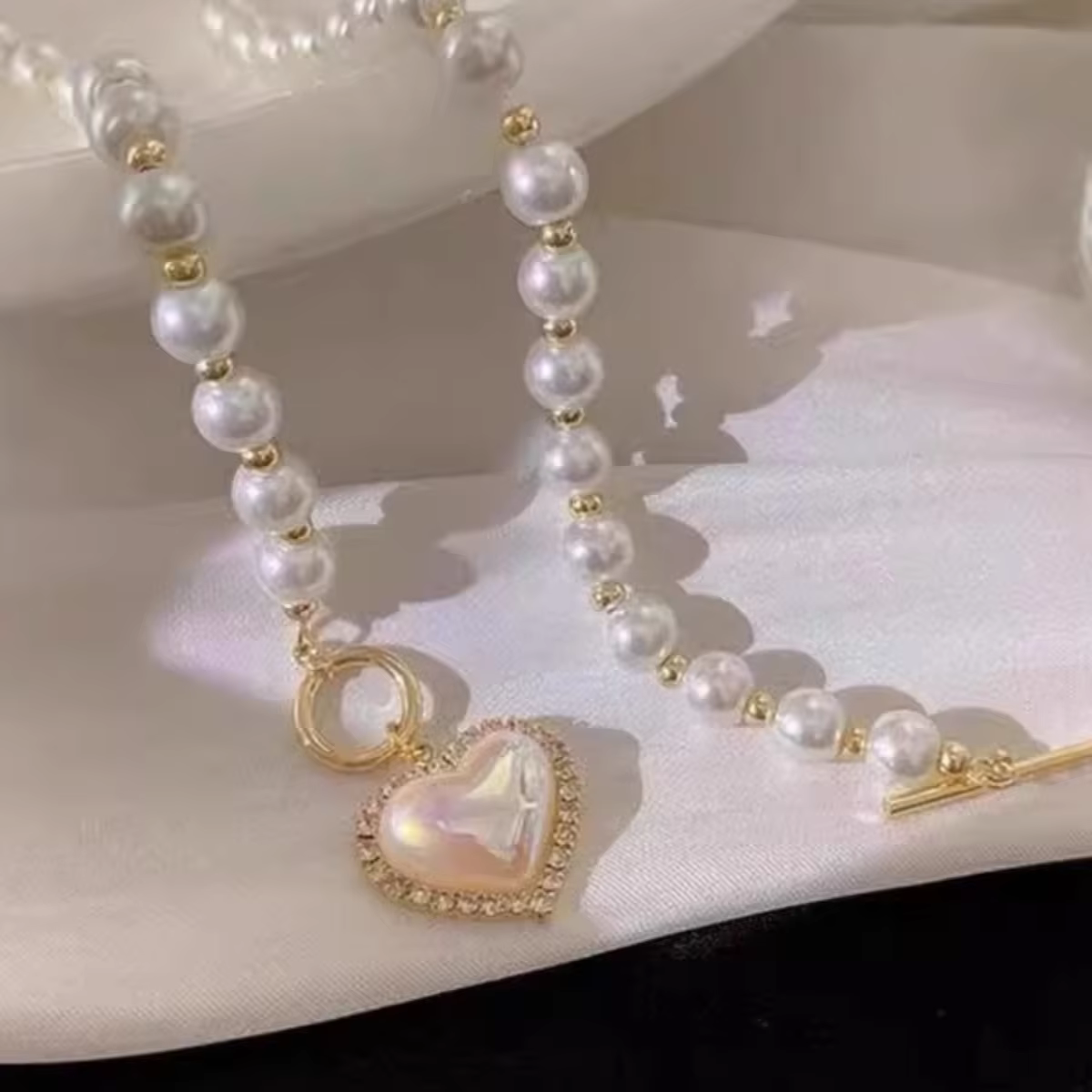 Collier de perles de luxe pour femme