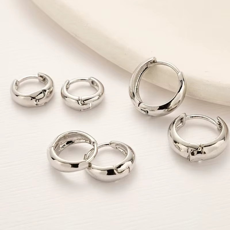 Boucles d'oreilles créoles en or pour femmes
