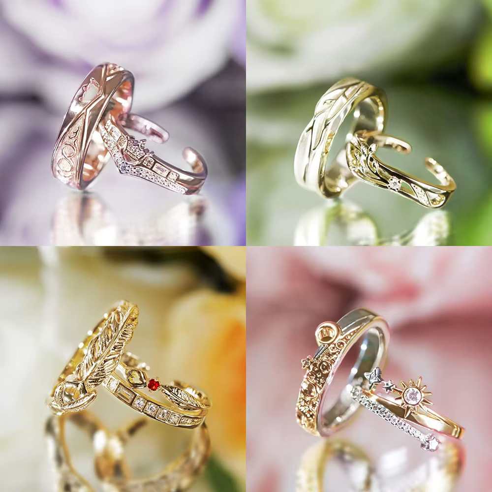 Bague de mariage larmes de Themis