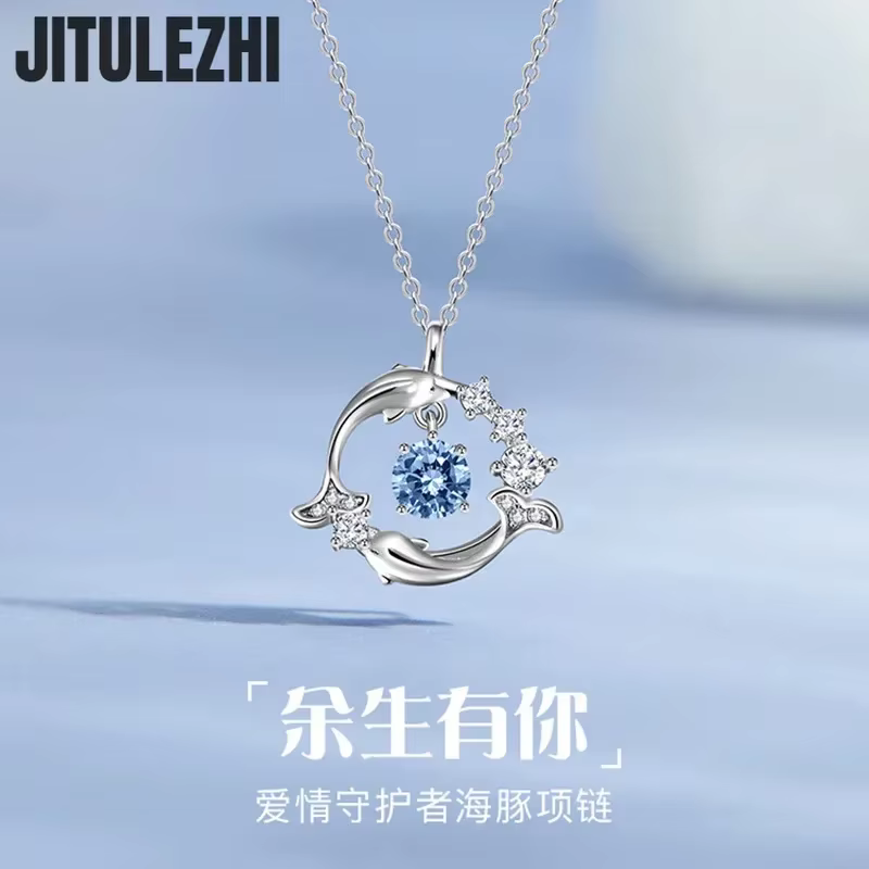 Collier pendentif en argent Sterling 925 pour femmes