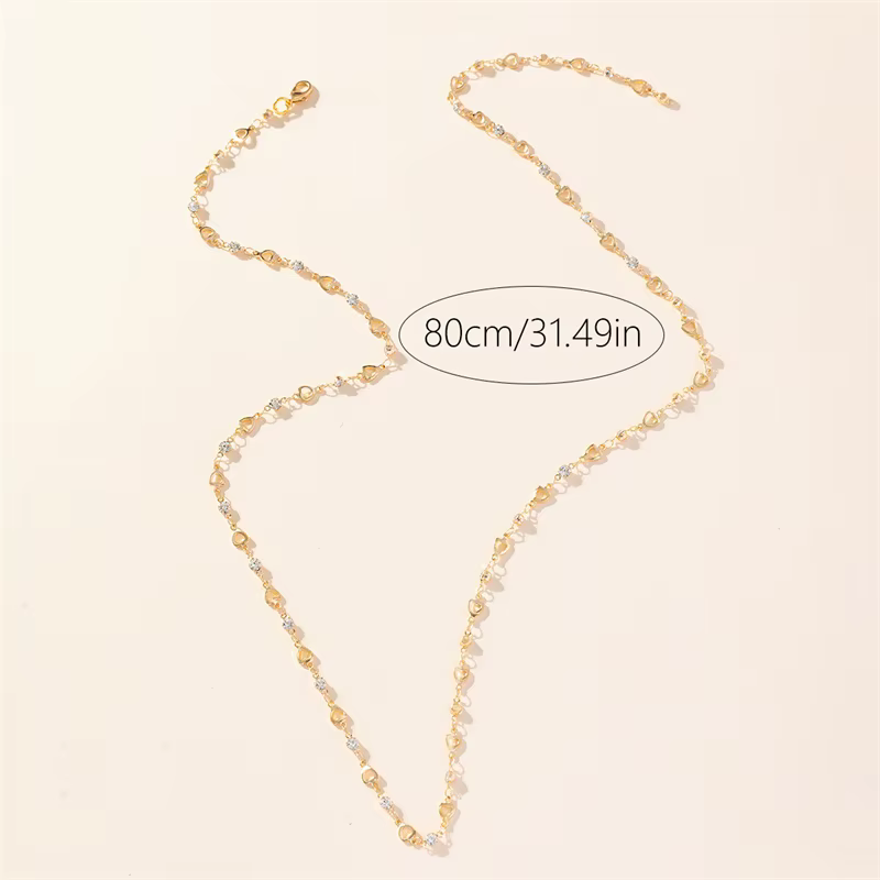 Collier de luxe en cristal coloré et Zircon pour femmes