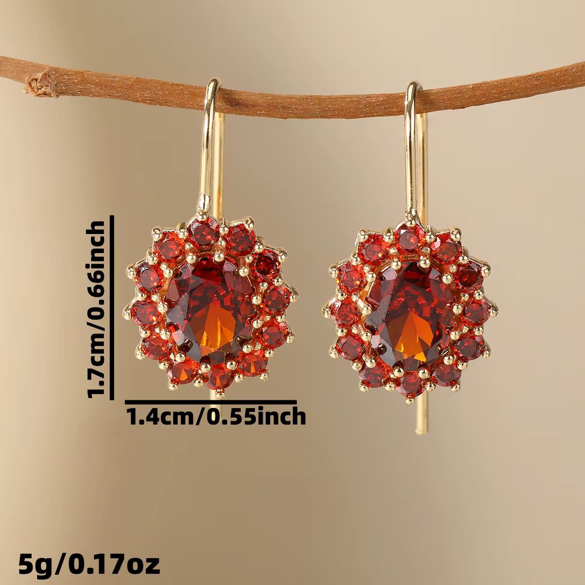 Boucles d'oreilles de luxe pour femmes
