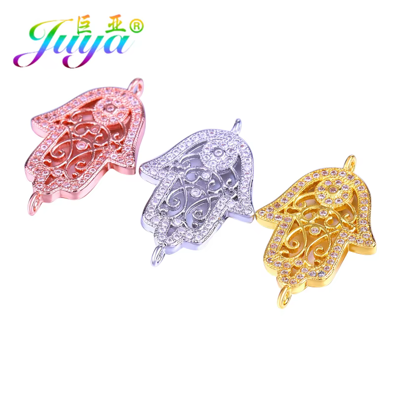 Juya – breloques décoratives plaquées or 18 carats